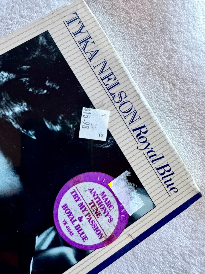 TYKA NELSON ЗАПЕЧАТАННЫЙ LONGBOX CD КОРОЛЕВСКИЙ СИНИЙ ПРОМО ПЕРВОНАЧАЛЬНЫЙ ВЫПУСК ПОПРОБУЙТЕ МОЮ СТРАСТЬ LP - Изображение 3 из 4