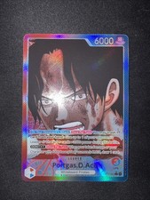 Portgas.D.Ace (002) (Alternate Art) OP13-002 Carrying on His Will Foil
