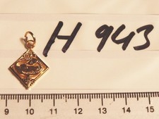 Orden Wasserwacht golden Miniatur 16mm für Frackkette (h943)