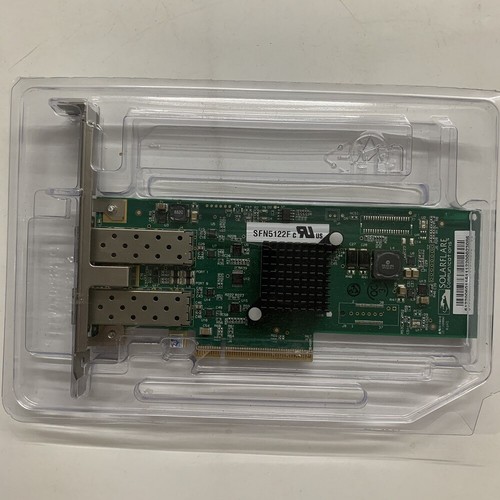 SolarFlare SFN5122F Dual Port 10Gb/s PCI-E 2.0 x8 Enterprise Sever Adapter FH - 第 1/4 張圖片