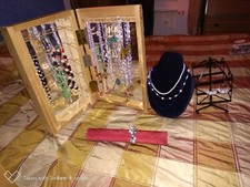 Handmade Wooden Jewelry Display. Ideal for Fairs 