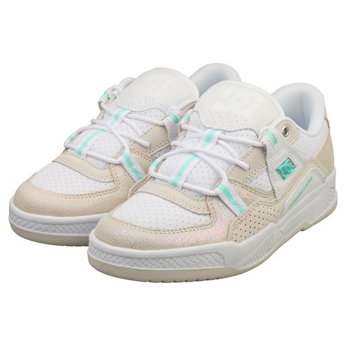 DC Shoes Construct Womens White Skate Sneakers - 7 US - Picture 8 of 8