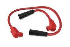 Sumax Spark Plug Wire Set Red fits Harley Davidson