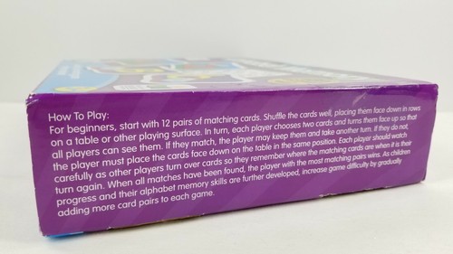 The Learning Journey Match It Alphabet Memory Educational At Home Fun - Picture 2 of 6