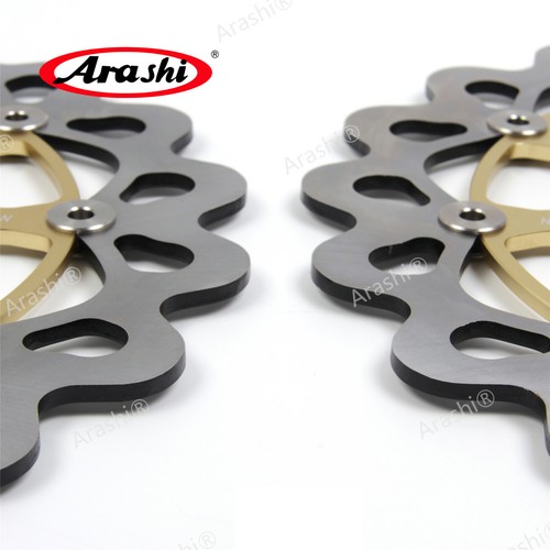Front Rear Brake Rotor Disc Fit Suzuki TL1000R 1998-2003 TL1000S 1997-2001 1999 - Foto 4 di 13