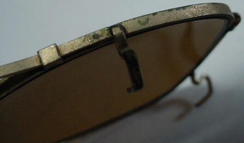 Vintage Aviator Clip On SunGlasses AO 11-44-16 American Optical - Picture 8 of 21