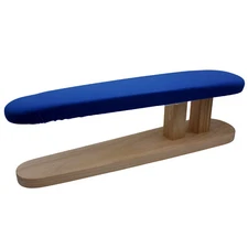 Padded Wooden Tabletop 22" Sleeve Board - Tailor Ironing Board for Steam Iron