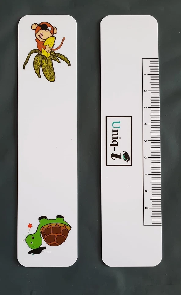 I.O.O SALES Large Fixation Stick - Optometry/Orthoptics - Monkey/Turtle Design with PD Ruler