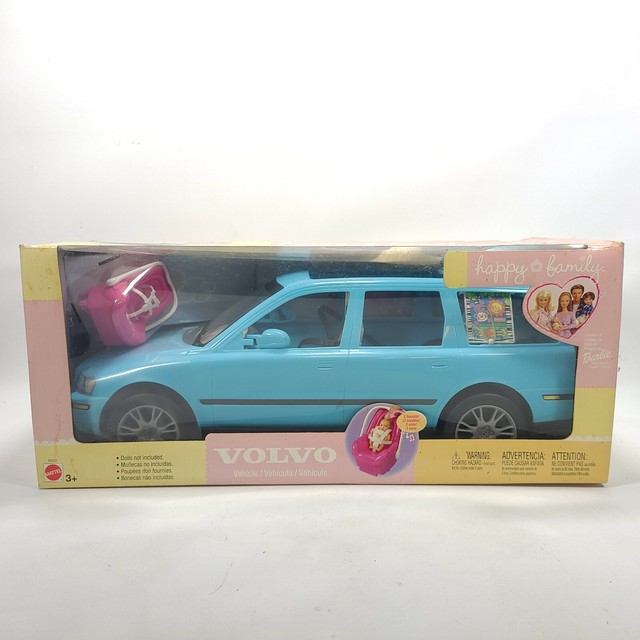 2003 Mattel Barbie Happy Family VOLVO V70 Wagon B0232 Blue Car for sale