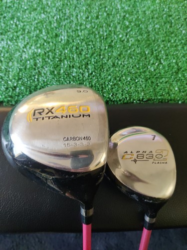 Alpha RX460 Driver and 7 Woods Set Ladies Graphite Shafts - Picture 2 of 8