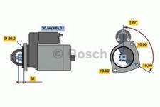 BOSCH REMAN STARTER (HGV) - 0986020170