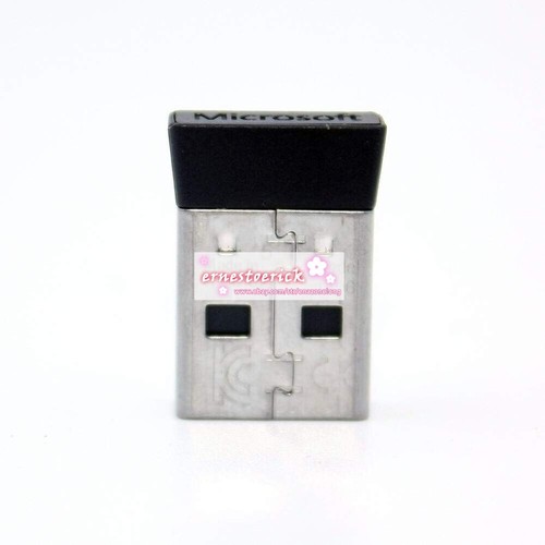 USB Dongle Receiver 1496 BK for Microsoft Wireless Mobile Mouse 3500 4000 - Picture 2 of 4