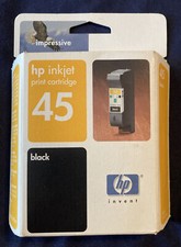 HP 51645A 45 Ink Printer Cartridge - Black Exp. Dec. 2003