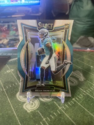 ロバートト－マス 2024 Panini Select Football Silver Die-Cut Prizm Brian Thomas JR