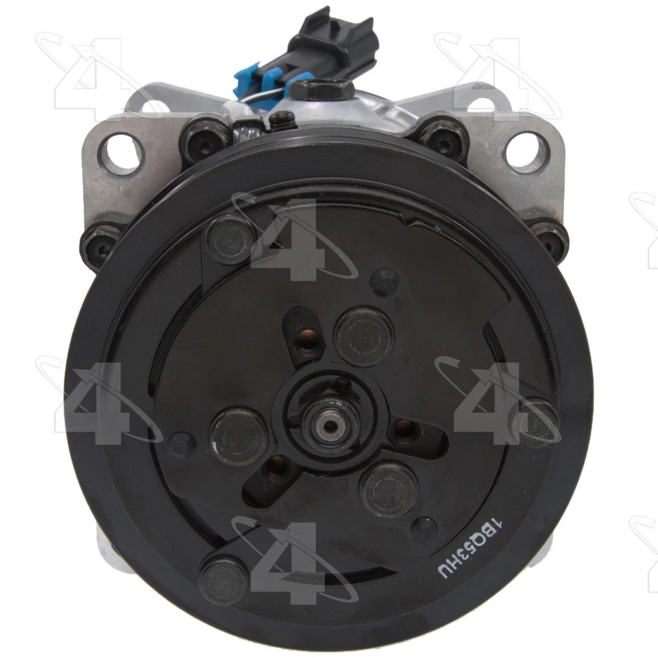 Compresor de aire acondicionado para Chevrolet C7500 Kodiak 1997-2003 4 estaciones 1998 1999 2000 Foto 3 de 4