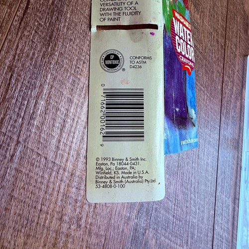 1993 Crayola Binney & Smith Inc. waschbare Aquarellstifte komplett gebraucht - Bild 5 von 10