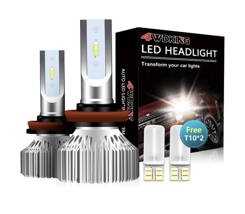 Ftevar H11 Led Bulb BEAMTECH H11 Bulb H8 H9 Fog Light Bulb Fanless In ...