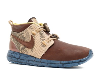 Nike Roshe Run The Boxtrolls Trollstrikes Size 14 748863-200 BROWN