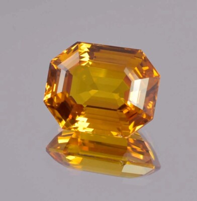 AA Grade Natural Ceylon Padparadscha Sapphire 6.70 Ct Radiant Cut Loose Gemstone