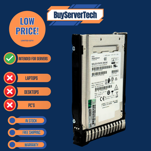 SSD HPE P10454-B21 1,92 To SAS 12G 2,5" | P10607-001 | SFF | Gen9 Gen10 | Wrtty - Photo 3/4