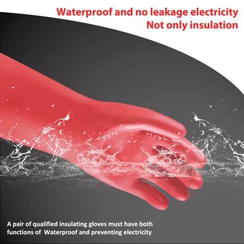 ROTOSAFETY Electrical Insulating Gloves Work Safety Waterproof High Voltage 35KV - Bild 5 von 17