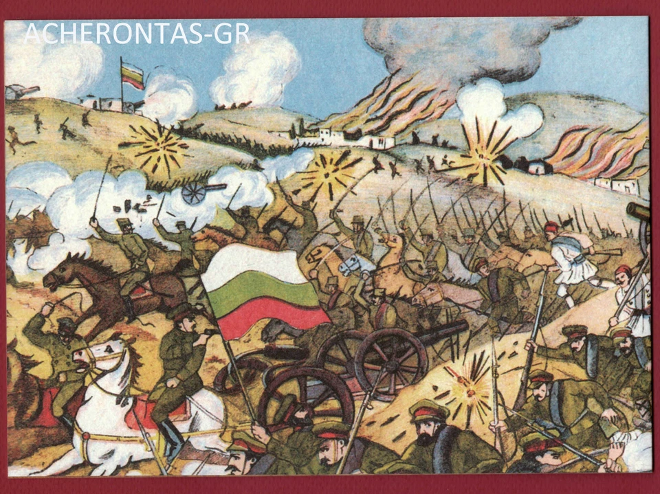 GREECE 2021. THE BATTLE OF KILKIS. SPECIAL COMMEMORATIVE ALBUM WITH FDC & STAMPS - Image 2 of 4