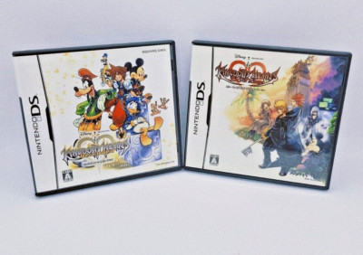 Lot 2 KINGDOM HEARTS EDITION 358/2 Days & Re: coded set Nintendo DS NDS Japan