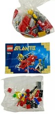  Lego Atlantis 7976 Ocean Speeder, Retired & Rare Diver