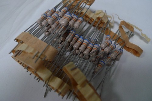 Resistor Metal Film Philips 5% X5 Off Original Vintage Resistors Drop Down Menu - Picture 433 of 657
