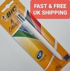 BIC® 4 COLOURS® IN 1 RETRACTABLE BALL PEN 1.0mm MEDIUM REFILABLE MADE IN FRANCE