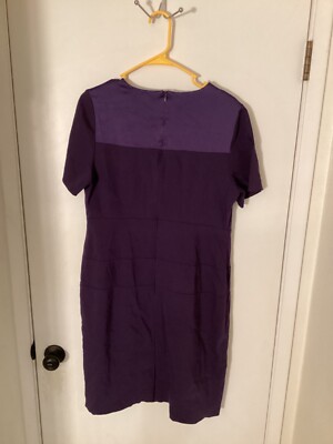 purple zip up dress Saint + Sofia | Women's Esme Zip Up Dress | Dresses | Purple