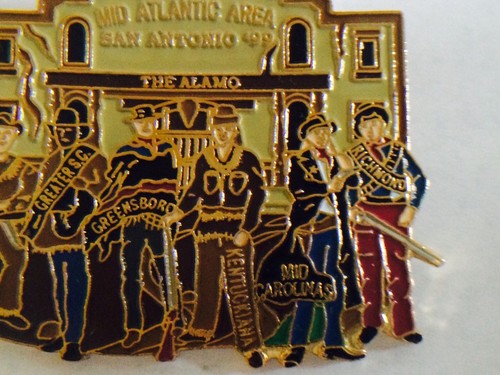 San Antonio The Alamo NPF Mid Atlantic Area 1999 Pin Mint Extra Rare Collection - Picture 3 of 12