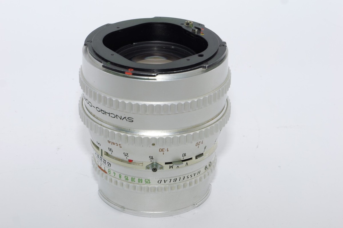 Hasselblad Zeiss S-Planar 120mm f/5.6 C Macro Lens. Chrome