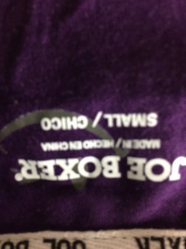 Camisa para dormir Love is Everywhere para mujer talla pequeña S púrpura Joe Boxer Foto 4 de 4