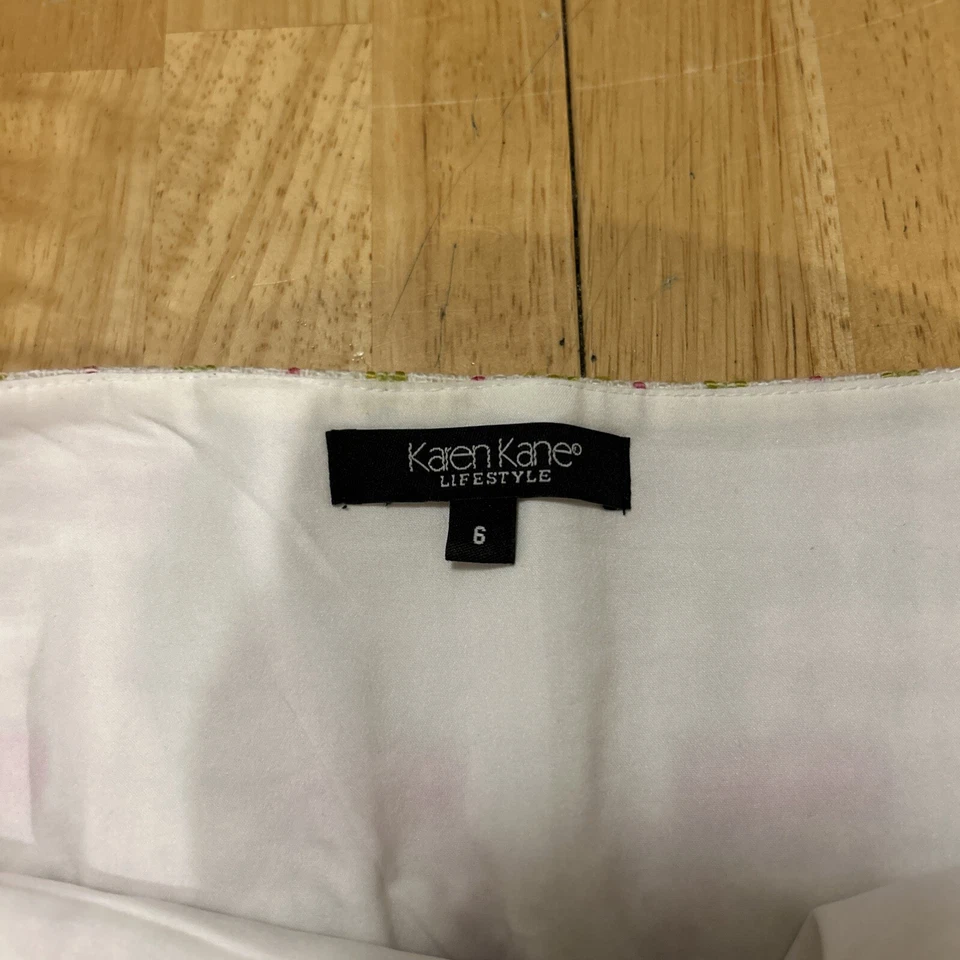 Y2K Karen Kane Hebilla Cinta Academia Falda 6 Foto 3 de 4