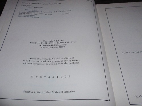 Inside Atari BASIC by Bill Carris 1983 Reston Publishing Company First Edition - Picture 5 of 13