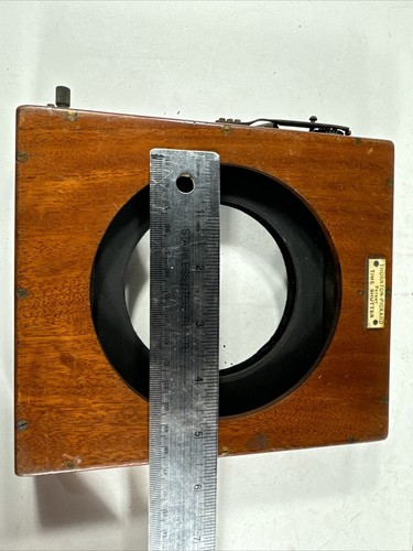 3,5 Zoll Thornton Pickard Patent Time Rollladen aus Holz für Messingfassobjektiv - Bild 3 von 11
