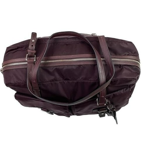 Tumi Nylon/Leather Travel Bag Overnight - Picture 7 of 13