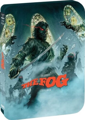 The Fog [New 4K UHD Blu-ray] Ltd Ed, Steelbook, 4K Mastering, 2 Pack