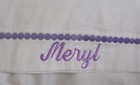 PB Teen Pop Dot Purple Standard Pillowcase (1) Cotton "Meryl" NWOT