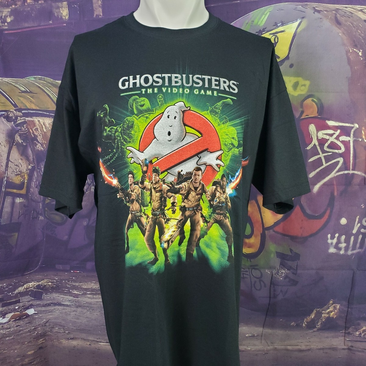 Ghostbusters: The Video Game Tシャツ Ghostbusters The Video Game T-Shirt Mens XL Gildan Promo