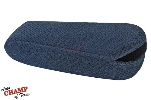 1995-1999 Chevy Tahoe C/K Suburban LS -Driver Side Seat Cloth Armrest Cover Blue - Picture 4 of 9