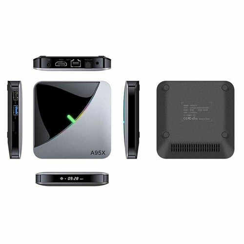 A95X Luz de Aire F3 RGB Android 9.0 TV Box Amlogic S905X3 4G - Imagen 4 de 5