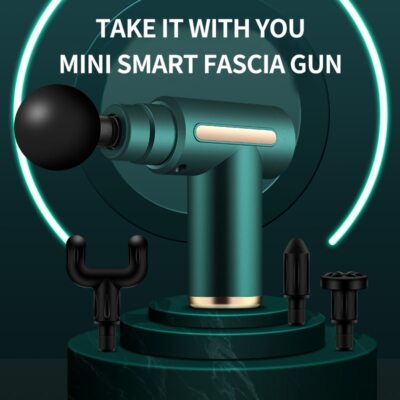 Mini Massage Gun, Pocket-Sized Deep Tissue Massager Gun, Portable Percussion Muscle Massager Gun, Ultra Small & Quiet Muscle Massage Gun, USB