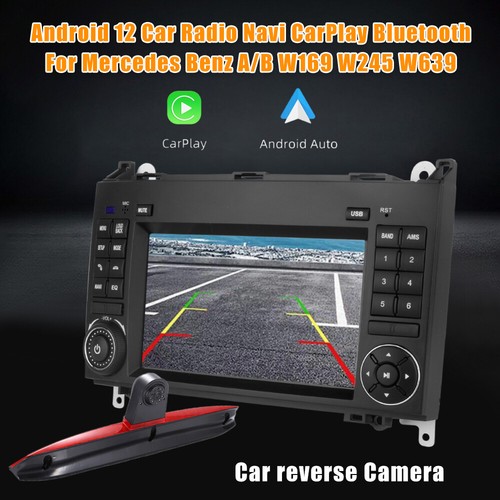 Navi 7"Autoradio GPS+Rückfahrkamera Für Mercedes Benz viano Vito W639 carplay HD - Bild 4 von 24