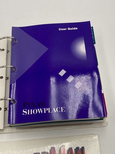 Pixar ShowPlace 1.3 Guide Renderman Glimpse 1993 Kompletna książka oprogramowania - Zdjęcie 3 z 6
