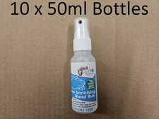 Hand Sanitizer Spray 50ml x 10 Hand Sanitiser Spray 70% Alcohol