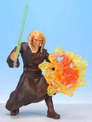 Star Wars Saga Series Jedi Master SAESEE TIIN 3.75" Action Figure AOTC Hasbro - Picture 3 of 4