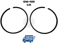 Fits Suzuki Outboard DT9.9 DT15 Piston Rings +0.25mm O/S | 12140-93121, 18-39480