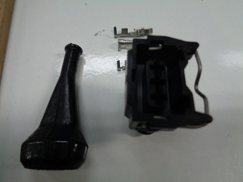 PORSCHE 924S 944 TURBO 951 S2 968 HARNESS CONNECTOR 3 PIN FEMALE HARNESS SIDE - Picture 4 of 5